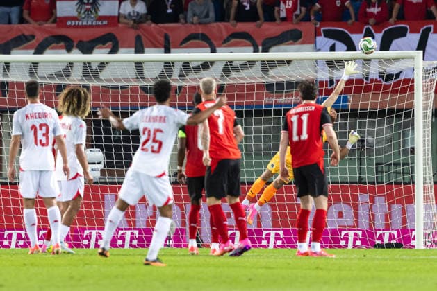 SOCCER - AUT vs TUN, test match VIENNA,AUSTRIA,01.JUN.26 - SOCCER - OEFB international test match, Austria vs Tunisia. Image shows Alexander Schlager (AUT).  GEPAxpictures xArminxRauthner
