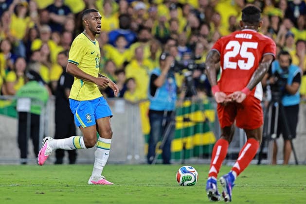 RECORD DATE NOT STATED 31st May 2026; Maracana Stadium, Rio de Janeiro, Brazil; Friendly International Football, Brazil versus Panama; Rayan of Brazil runs with the ball HeulerxAndrey DiaEsportivo