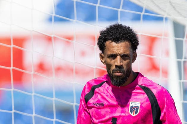 May 31, 2026, Lisbon, Lisbon, Portugal: Cape Verde and Chaves goalkeeper VOZINHA (1) in action during the game for the International Friendly, Länderspiel, Nationalmannschaft game between Cape Verde vs Serbia at Estadio do Restelo Soccer 2016: Cape Verde 3:0 Serbia  - ZUMAs359 20260531_zsp_s359_005 Copyright: xAlexandrexdexSousax
