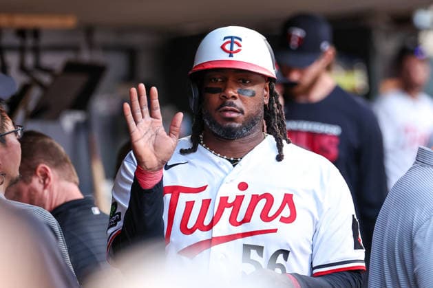 MLB, Baseball Herren, USA 2026: White Sox Vs Twins JUN 01 June 1st, 2026: Minnesota Twins first baseman Josh Bell (56) celebrates scoring on a sac fly in the fifth inning of a MLB Baseball game between the Chicago White Sox and the Minnesota Twins at Target Field in Minneapolis, Minnesota. Steven Garcia CSM (Credit Image: Â Steven Garcia Cal Media) Minneapolis Minnesota USA EDITORIAL USE ONLY Copyright: xx ZUMA-20260601_zma_c04_068.jpg StevenxGarciax csmphotothree492599