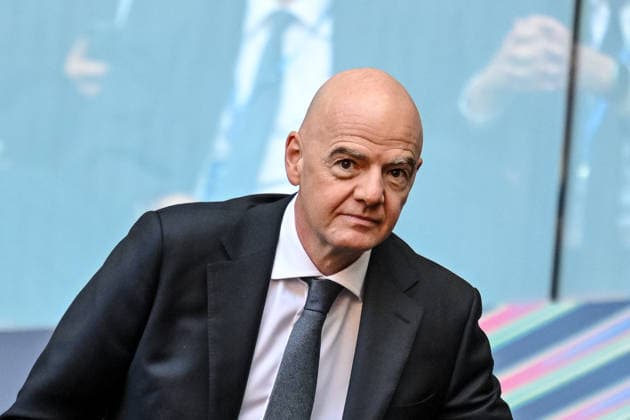 FIFA Präsident Gianni Infantino Looks on during the UEFA Champions League Final 2026 match between Paris Saint-Germain and Arsenal FC at Puskas Arena on May 30, 2026 in Budapest, Hungary. (Photo by Harry Langer DeFodi Images) - *** FIFA President Gianni Infantino Looks on during the UEFA Champions League Final 2026 match between Paris Saint Germain and Arsenal FC at Puskas Arena on May 30, 2026 in Budapest, Hungary Photo by Harry Langer DeFodi Images