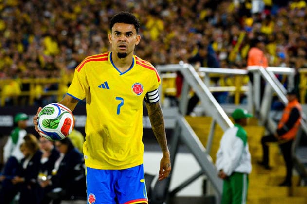 June 1, 2026, Bogota, Bogota D.C, Colombia: Colombia s Luis Diaz Lucho Diaz during the last friendly match between Colombia and Costa Rica in Bogota s El Campin Stadium, Colombia on June 1, 2026. Colombia V Costa Rica - Friendly Match Before FIFA World Cup, WM, Weltmeisterschaft, Fussball 2026  - ZUMAvp1_ 20260601_zia_vp1_012 Copyright: xSebastianxBarrosx