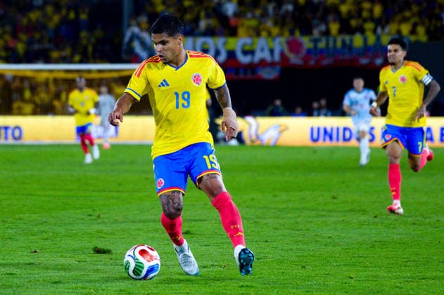 June 1, 2026, Bogota, Bogota D.C, Colombia: Colombia s Juan Camilo Hernandez during the last friendly match between Colombia and Costa Rica in Bogota s El Campin Stadium, Colombia on June 1, 2026. Colombia V Costa Rica - Friendly Match Before FIFA World Cup, WM, Weltmeisterschaft, Fussball 2026  - ZUMAvp1_ 20260601_zia_vp1_016 Copyright: xSebastianxBarrosx