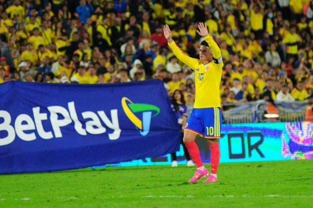 June 1, 2026, Bogota, Bogota D.C, Colombia: Colombia s James Rodriguez during the last friendly match between Colombia and Costa Rica in Bogota s El Campin Stadium, Colombia on June 1, 2026. Colombia V Costa Rica - Friendly Match Before FIFA World Cup, WM, Weltmeisterschaft, Fussball 2026  - ZUMAvp1_ 20260601_zia_vp1_041 Copyright: xSebastianxBarrosx