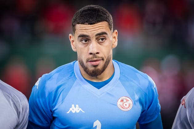 AUSTRIA - TUNISIA Mouhib Chamakh of Tunisia and Club Africain during the friendly football match ahead of FIFA World Cup, WM, Weltmeisterschaft, Fussball WM, Weltmeisterschaft, Fussball 2026 WM, Weltmeisterschaft, Fussball WM, Weltmeisterschaft, Fussball between Austria and Tunisia, matchday 2. Ernst Happel Stadium, Stadion, Vienna, Austria, June 01, 2026. Photo by Branislav Racko Copyright: xx 080A1534