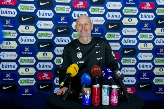 Stale Solbakken meets the press before leaving for the World Cup Oslo 20260602 National team manager Staale Solbakken meets the press at Ullevaal Stadium before leaving for the World Cup in the USA Photo Ole Berg Rusten NTB Oslo Norway EDITORIAL USE ONLY RESTRICTED USE FOR BETTING COMPANIES  Copyright: xOlexBerg-Rustenx xNTBx