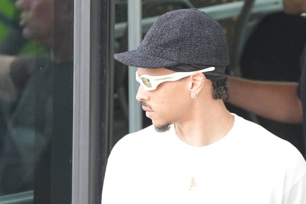 Leroy Sane (Deutschland Germany) mit Sonnenbrille - Frankfurt 02.06.2026: Abflug der Deutschen Nationalmannschaft zur WM in die USA