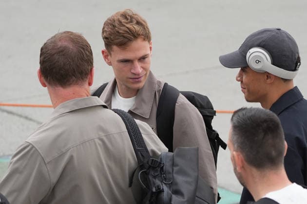 Joshua Kimmich (Deutschland Germany) - Frankfurt 02.06.2026: Abflug der Deutschen Nationalmannschaft zur WM in die USA