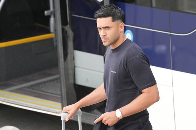 Nadiem Amiri (Deutschland Germany) - Frankfurt 02.06.2026: Abflug der Deutschen Nationalmannschaft zur WM in die USA