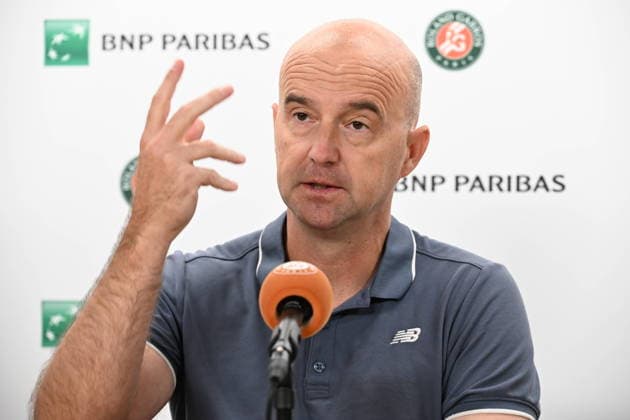 Tennis -Internationaux de France - Roland Garros 2026 - ITF - 02 06 2026 - Tennis -Internationaux de France - Roland Garros 2026 - ITF - 02 06 2026 -Ivan Lubjicic - Responsable du haut niveau Ã la FÃ dÃ ration francaise de tennis depuis dÃ cembre 2022 ParisFrance  Copyright: xChryslenexCaillaud Psnewzx