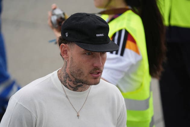 David Raum (Deutschland Germany) - Frankfurt 02.06.2026: Abflug der Deutschen Nationalmannschaft zur WM in die USA