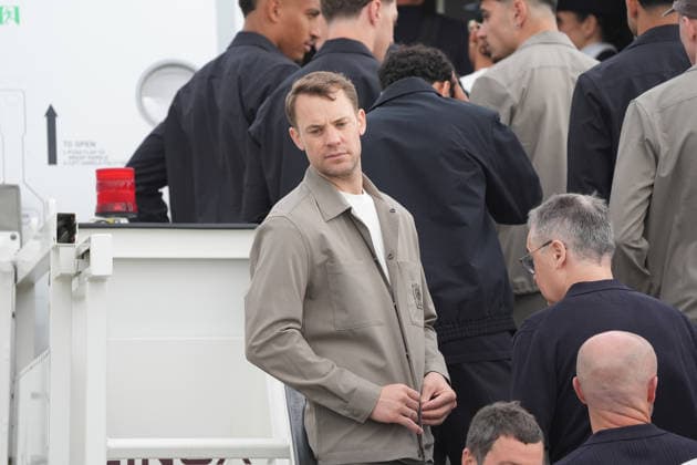 Torwart Manuel Neuer (Deutschland Germany) - Frankfurt 02.06.2026: Abflug der Deutschen Nationalmannschaft zur WM in die USA