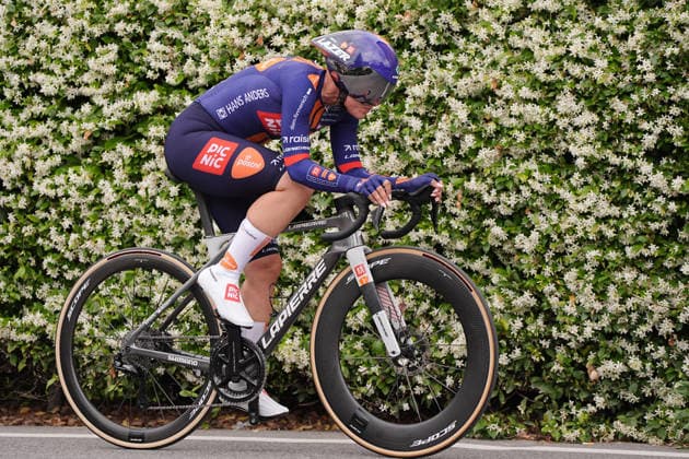 Italy™s Rachele Barbieri of Team Picnic PostNL™s during Stage 4, an individual time trial, of the Giro d™Italia Women, from Belluno to Nevegal, Italy - Tuesday June 2, 2026  Copyright: xMarcoxAlpozzix xLaPressex