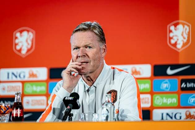 ZEIST - National coach Ronald Koeman of the Netherlands national team, Nationalteam during the training and press conference, PK, Pressekonferenz at the KNVB Campus on June 2, 2026 in Zeist, the Netherlands. (Photo by Stefan Koops EYE4IMAGES DeFodi Images) -