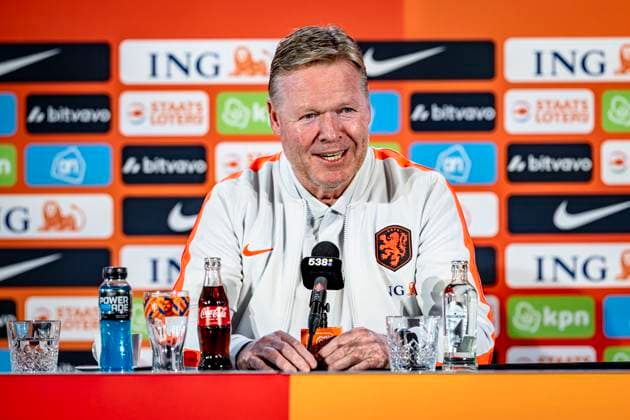 ZEIST - National coach Ronald Koeman of the Netherlands national team, Nationalteam during the training and press conference, PK, Pressekonferenz at the KNVB Campus on June 2, 2026 in Zeist, the Netherlands. (Photo by Stefan Koops EYE4IMAGES DeFodi Images) - *** ZEIST National coach Ronald Koeman of the Netherlands national team during the training and press conference at the KNVB Campus on June 2, 2026 in Zeist, the Netherlands Photo by Stefan Koops EYE4IMAGES DeFodi Images