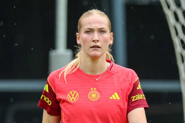 Köln, Deutschland: 02.06. 2026 - Training der DFB Frauen - Vorbereitung Länderspiel Deutschland vs. Norwegen für WM Qualifikation 2027 Im Bild: Camilla Küver Kuever (Deutschland) Copyright: HMBxMedia MadeleinexFantini