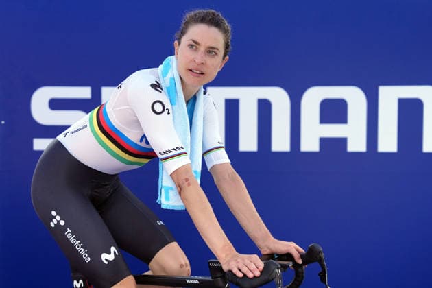 Switzerland™s Marlen Reusser of Movistar Team™s during Stage 4, an individual time trial, of the Giro d™Italia Women, from Belluno to Nevegal, Italy - Tuesday June 2, 2026  Copyright: xDavidexSpada LaPressex