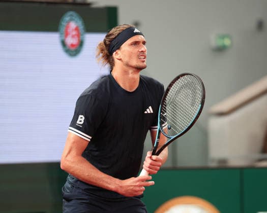 Alexander Zverev (GER), Herren Einzel, Men s Singles Tennis - French Open 2026 - Roland Garros - Paris - - France - 2 June 2026. Copyright: xJuergenxHasenkopfx
