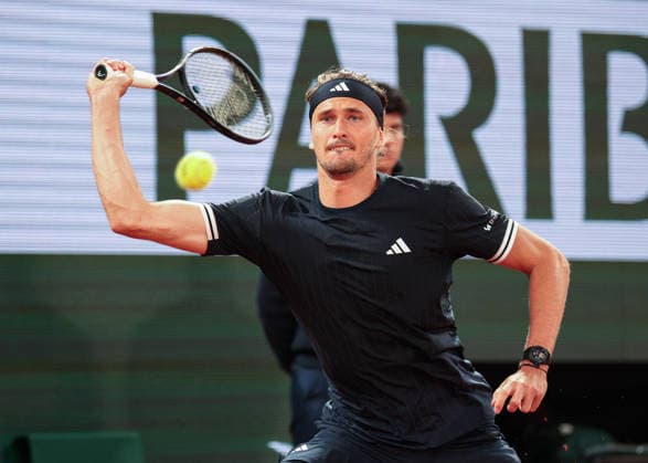 Alexander Zverev (GER), Herren Einzel, Men s Singles Tennis - French Open 2026 - Roland Garros - Paris - - France - 2 June 2026. Copyright: xJuergenxHasenkopfx
