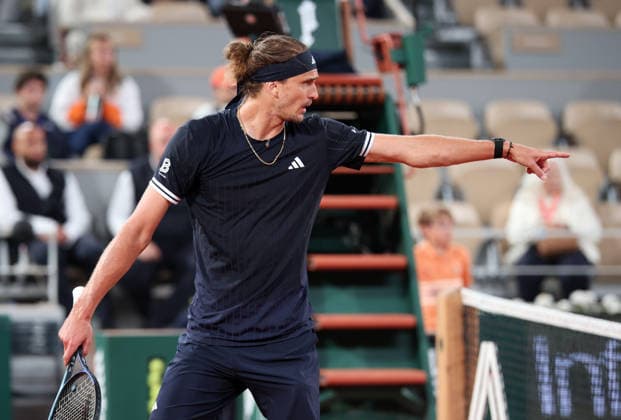 Alexander Zverev (GER), Herren Einzel, Men s Singles Tennis - French Open 2026 - Roland Garros - Paris - - France - 2 June 2026. Copyright: xJuergenxHasenkopfx