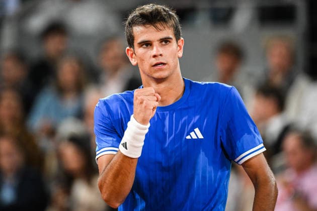 June 2, 2026, Paris, France, France: Rafael JODAR of Spain celebrates his point during the tenth day of the Roland-Garros 2026, French Open 2026, Grand Slam tennis tournament at Roland-Garros Stadium on June 02, 2026 in Paris, France. Paris France - ZUMAm308 20260602_zsp_m308_025 Copyright: xMatthieuxMirvillex