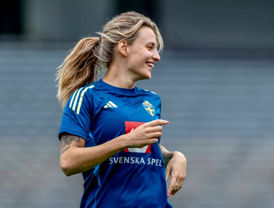 GOTHENBURG, SWEDEN 20260602 Nathalie Björn during Tuesday s training with the women s national team, Nationalteam at Ullevi ahead of the upcoming World Cup qualifier against Denmark. GÖTEBORG SWEDEN x9200x