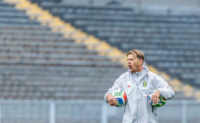 GOTHENBURG, SWEDEN 20260602 national team, Nationalteam captain Tony Gustavsson during Tuesday s training with the women s national team at Ullevi ahead of the upcoming World Cup qualifier against Denmark. GÖTEBORG SWEDEN x9200x