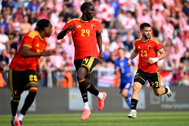 Croatia vs Belgium - friendly match RIJEKA, CROATIA - JUNE 02 : Raskin Nicolas midfielder of Belgium pictured during a friendly match between Croatia and Belgium ahead of the FIFA World Cup, WM, Weltmeisterschaft, Fussball 2026 on June 02, 2026 in Rijeka, Croatia, 02 06 2026 Rijeka Croatia  Copyright: xTomasxSiskx