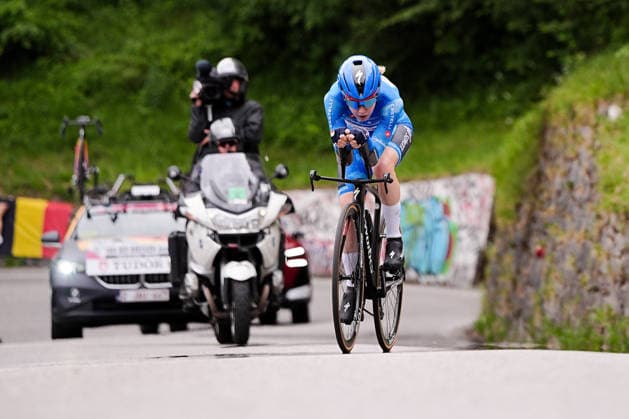 Netherlands™s Anna van der Breggen of Team SD Worx - Protime™s during Stage 4, an individual time trial, of the Giro d™Italia Women, from Belluno to Nevegal, Italy - Tuesday June 2, 2026  Copyright: xMarcoxAlpozzi LaPressex