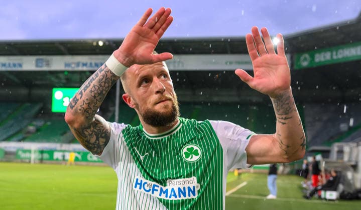02.06.2026 - Fussball - Saison 2025 2026 - Relegation Oberliga Bayern Bayernliga Regionalliga : SpVgg Greuther Fürth II - ASV Cham - - xwoxzix - Daniel Adlung (10, SpVgg Greuther Fürth II )