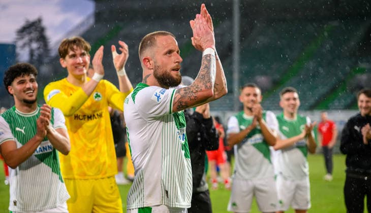 02.06.2026 - Fussball - Saison 2025 2026 - Relegation Oberliga Bayern Bayernliga Regionalliga : SpVgg Greuther Fürth II - ASV Cham - - xwoxzix - Daniel Adlung (10, SpVgg Greuther Fürth II )