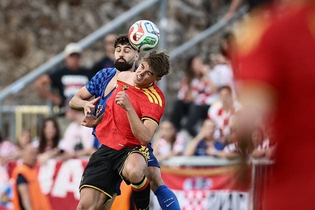 Belgium s Charles De Ketelaere pictured in action during a friendly soccer game between Croatia and Belgian national soccer team Red Devils, in Rijeka, Croatia, on Tuesday 02 June 2026, part of the preparations for the 2026 FIFA World Cup, WM, Weltmeisterschaft, Fussball BRUNOxFAHY  x175763909x