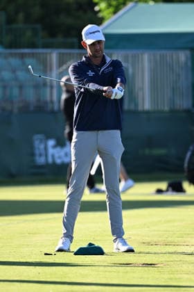 June 2, 2026: Mac Meissner (USA) hits off the driving range at the Memorial Tournament in Dublin, Ohio. Cal Media Dublin USA - ZUMAc04_ 20260602_zma_c04_064 Copyright: xBrentxClarkx
