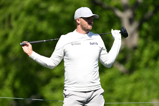 June 2, 2026: Wyndham Clark (USA) on the 1at tee during practice rounds at the Memorial Tournament in Dublin, Ohio. Cal Media Dublin USA - ZUMAc04_ 20260602_zma_c04_067 Copyright: xBrentxClarkx