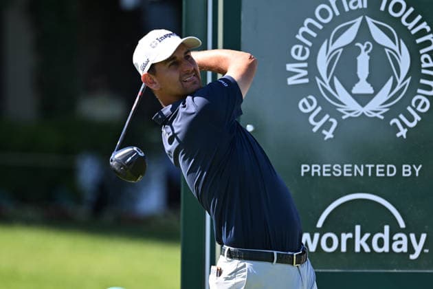 June 2, 2026: Mac Meissner (USA) drives on the 10th tee during practice rounds at the Memorial Tournament in Dublin, Ohio. Cal Media Dublin USA - ZUMAc04_ 20260602_zma_c04_073 Copyright: xBrentxClarkx