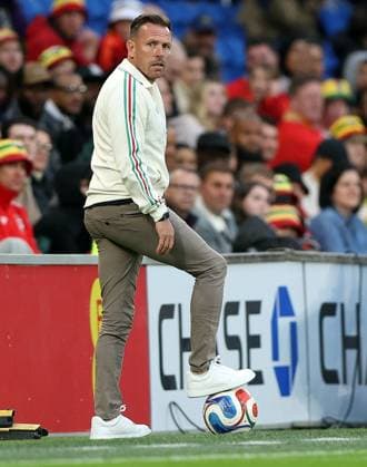 Wales manager Craig Bellamy Wales v Ghana, International Friendly, Länderspiel, Nationalmannschaft Football, Cardiff City Stadium, Cardiff, Wales, UK - 02 Jun 2026Cardiff Cardiff City Stadium United Kingdom EDITORIAL USE ONLY No use with unauthorised audio, video, data, fixture lists, club league logos or live services. Online in-match use limited to 120 images, no video emulation. No use in betting, games or single club league player publications.  Copyright: xKieranxMcManus Shutterstockx 16906575al