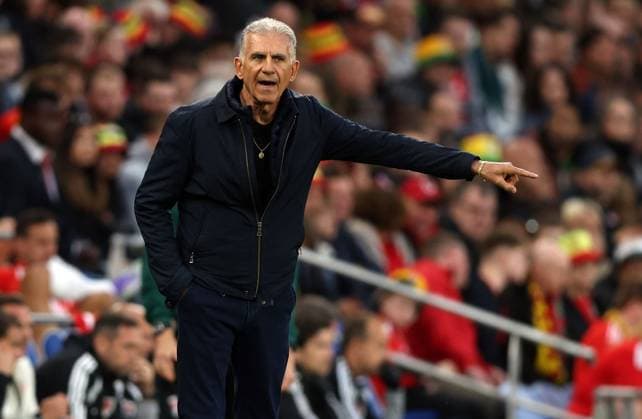 Ghana manager Carlos Queiroz gestures on the touchline Wales v Ghana, International Friendly, Länderspiel, Nationalmannschaft Football, Cardiff City Stadium, Cardiff, Wales, UK - 02 Jun 2026Cardiff Cardiff City Stadium United Kingdom EDITORIAL USE ONLY No use with unauthorised audio, video, data, fixture lists, club league logos or live services. Online in-match use limited to 120 images, no video emulation. No use in betting, games or single club league player publications.  Copyright: xKieranxMcManus Shutterstockx 16906575as