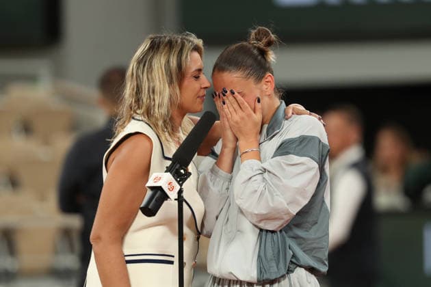 Internationaux de Roland Garros. Matchs du 2 juin. MARTA KOSTYUK. 456962 2026-06-02 Paris France  Copyright: xPatrickxBorenx xStarfacex STAR_456962_004