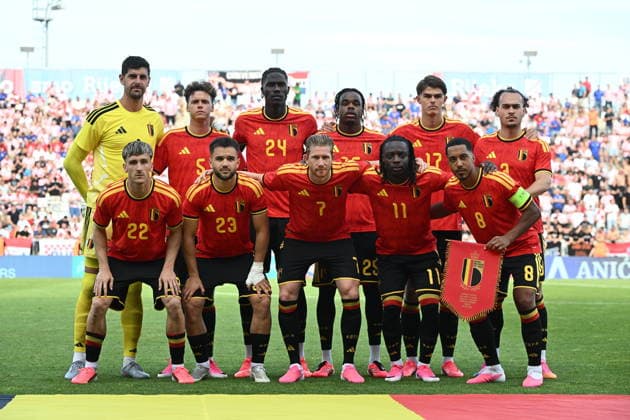 Croatia, Rijeka, 020626. Rujevica Stadium. Friendly football match on the eve of the World Cup, Croatia - Belgium. In the photo: Belgium players. Photo: Damir Krajac CROPIX Zagreb Croatia Copyright: xxDamirxKrajacx hrvatska_belgija10-020626