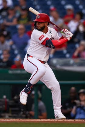 June 2, 2026, Washington D.C, District Of Columbia, United States: Washington, DC; Washington Nationals first baseman Luis GarcoÂ­a Jr. (2) bats during the Major League Baseball game between the Washington Nationals and the Miami Marlins at Nationals Park on Tuesday, June 2, 2026. The Marlins beat the Nationals 7-3. Washington D.C United States - ZUMAp258 20260602_znp_p258_085 Copyright: xStevexPrakopex