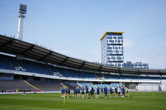 GOTHENBURG, SWEDEN 20260603 The women s football team at the Kamratgarden training facility. GÖTEBORG SWEDEN x9200x