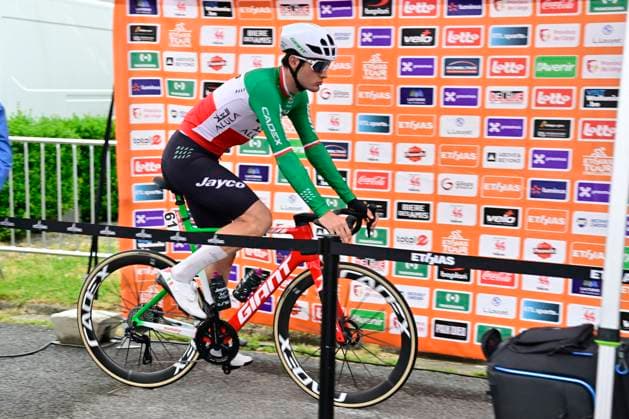 Tour de Wallonie 2026 Stage 3 VAUX-SUR-SÛRE, BELGIUM - JUNE 03 : Conca Filippo (ITA) of Team Jayco AlUla pictured during stage 3 of the 47th edition of Ethias Tour de Wallonie an UCI ProSeries 2.Pro cycling road race stage for Men Elite of 176.9 km with start in Habay and finish in Vaux-sur-Sûre on June 3, 2026 in Vaux-sur-Sûre, Belgium, 03 06 2026 ( Motordriver Pieter Van Herzele - Vaux-sur-Sûre Belgium  Copyright: xSesx