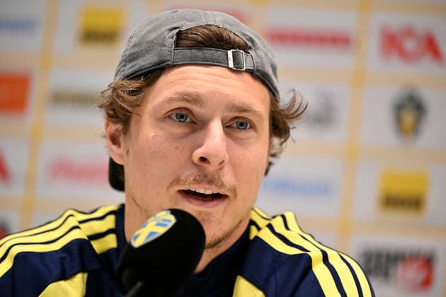 STOCKHOLM , SWEDEN 20260603 national team, Nationalteam captain Graham Potter during a press conference, PK, Pressekonferenz in connection with the national football team s training at Strawberry Arena ahead of the friendly match against Greece and the upcoming World Cup finals. STOCKHOLM SWEDEN x10050x