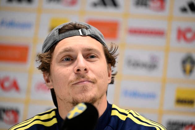 STOCKHOLM , SWEDEN 20260603 national team, Nationalteam captain Graham Potter during a press conference, PK, Pressekonferenz in connection with the national football team s training at Strawberry Arena ahead of the friendly match against Greece and the upcoming World Cup finals. STOCKHOLM SWEDEN x10050x