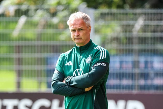 Köln, Deutschland: 03.06. 2026 - Training der DFB Frauen - Vorbereitung Länderspiel Deutschland vs. Norwegen für WM Qualifikation 2027 Im Bild: Bundestrainer Christian Wück Wueck (Deutschland) Copyright: HMBxMedia MadeleinexFantini