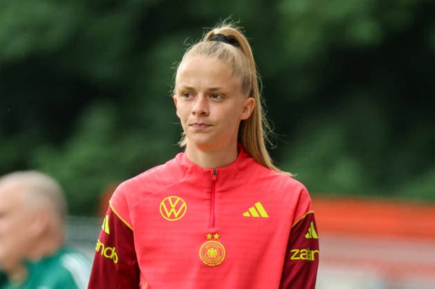 Köln, Deutschland: 03.06. 2026 - Training der DFB Frauen - Vorbereitung Länderspiel Deutschland vs. Norwegen für WM Qualifikation 2027 Im Bild: Vivien Endemann (Deutschland) Copyright: HMBxMedia MadeleinexFantini
