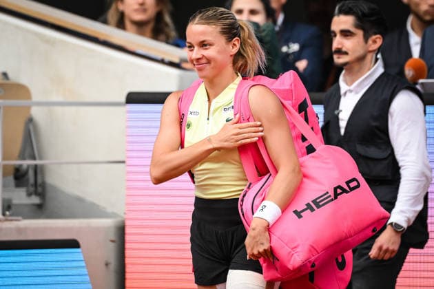 June 3, 2026, Paris, France, France: Maja CHWALINSKA of Poland during the eleventh day of the Roland-Garros 2026, French Open 2026, Grand Slam tennis tournament at Roland-Garros Stadium on June 03, 2026 in Paris, France. Roland Garros 2026 - Day 11  - ZUMAm308 20260603_zsp_m308_004 Copyright: xMatthieuxMirvillex
