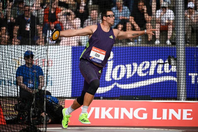 LKS 20260603 Kristjan Ceh of Slovenia competes in men s discus throw during World Athletics Continental Tour Gold event Paavo Nurmi Games in Turku, Finland on June 3 , 2026. - ANTTI AIMO-KOIVISTO Turku Finland AVCBFkANqpc  Copyright: xAnttixAimo-Koivistox AVCBFkANqpc