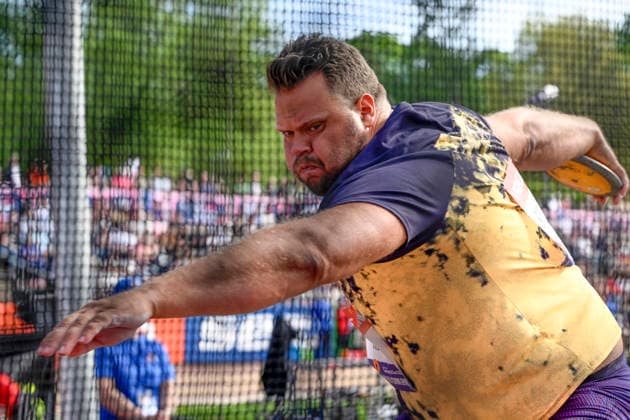 LKS 20260603 Daniel Stahl of Sweden competes in men s discus throw during World Athletics Continental Tour Gold event Paavo Nurmi Games in Turku, Finland on June 3 , 2026. - ANTTI AIMO-KOIVISTO Turku Finland ftjkYEAED50  Copyright: xAnttixAimo-Koivistox ftjkYEAED50