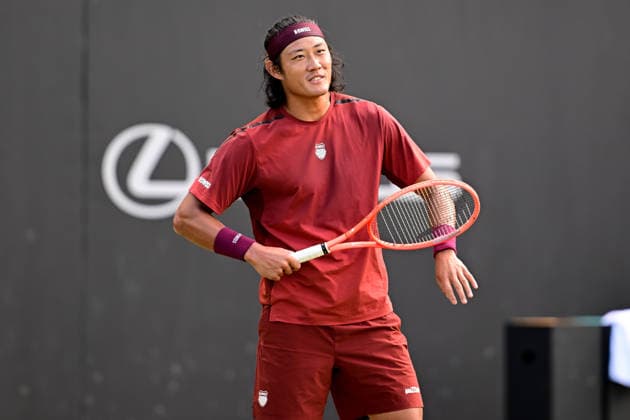 Tennis Lexus Birmingham Open Zhizhen Zhang of China during the Lexus Birmingham Open WTA125 ATP, Tennis Herren Challenger tennis at Edgbaston Priory Club, Birmingham, UK on 3 June 2026. Birmingham Edgbaston Priory Club West Midlands UK Editorial use only , Copyright: xDennisxGoodwinx PSI-24320-0115